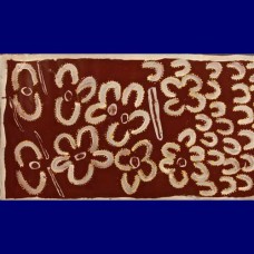 Aboriginal Art Canvas - Dinny Smith-Size:47x89cm - H
